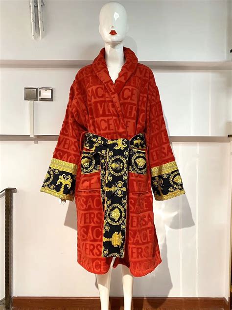 fake versace robbe|how to tell versace robe.